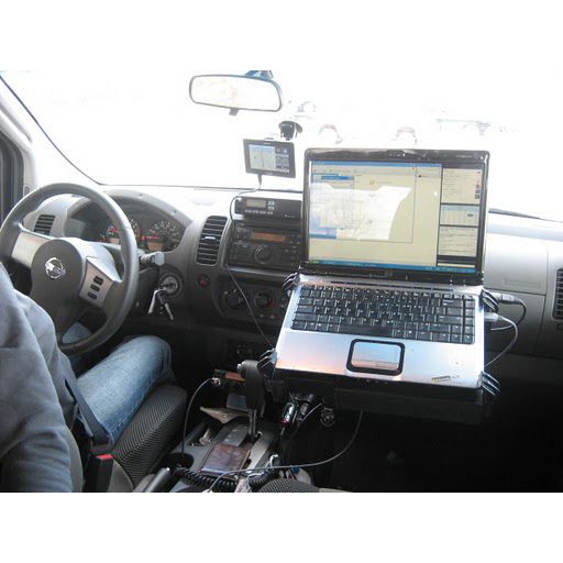 RAM No-Drill™ Laptop montage voor '05-26 Nissan Frontier + meer (Legacy) - RAM Mounts RAM-VB-154-SW1 afbeelding 5