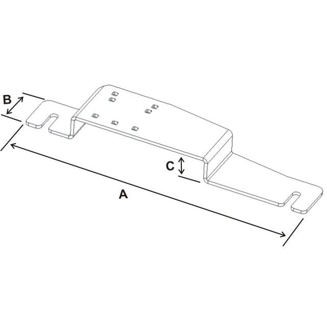 RAM No-Drill™ Voertuigbasis voor '08-12 Ford Taurus + Meer - RAM Mounts RAM-VB-161 afbeelding 2