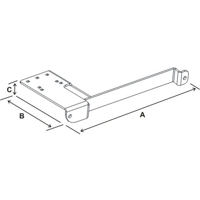 RAM No-Drill™ Voertuigbasis voor '06-12 Ford Fusion + Meer - RAM Mounts RAM-VB-167 afbeelding 2