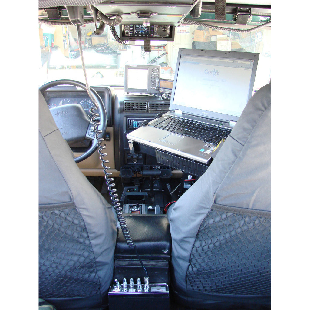 RAM No-Drill™ Laptophouder voor '07-17 Jeep Wrangler - RAM Mounts RAM-VB-170-SW1 afbeelding 5
