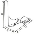 RAM No-Drill™ Voertuigbasis voor '98-07 Volkswagen Beetle - RAM Mounts RAM-VB-174 afbeelding 2
