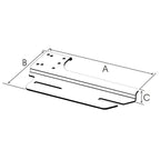 RAM No-Drill™ Voertuigbasis voor '07-10 Dodge Avenger + Meer - RAM Mounts RAM-VB-177 afbeelding 2