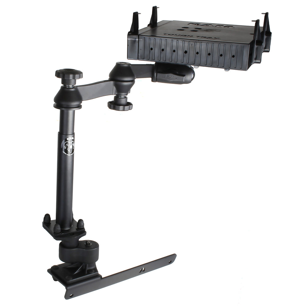 RAM No-Drill™ Laptop Montage met Platte Armen voor '12-26 Ram 2500 + Meer - RAM Mounts RAM-VB-178A-SW1-FL afbeelding 1