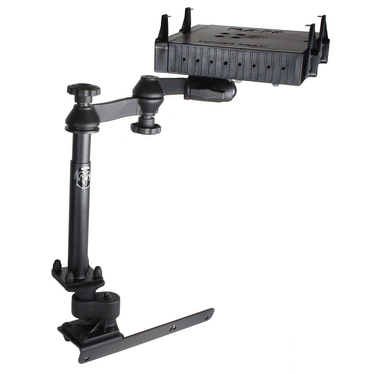 RAM No-Drill™ Laptop Montage met Platte Armen voor '12-26 Ram 2500 + Meer - RAM Mounts RAM-VB-178A-SW1-FL afbeelding 1