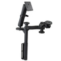 RAM verticaal boor down mount met swing arms en dubbele bal mount - RAM Mounts RAM-VB-181-WEST1