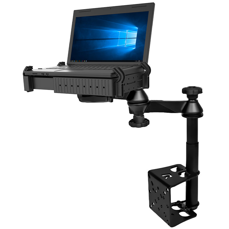 RAM verticale 5 offset drill down laptop montage - RAM Mounts RAM-VB-184T-SW1