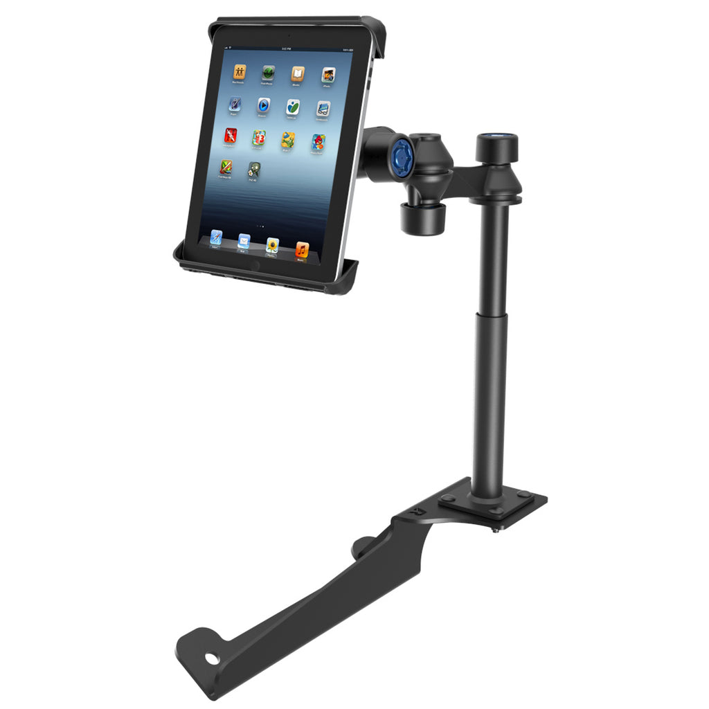 RAM iPad 1-4 Vergrendelbare Montage voor '99-16 Ford F-250 - F750 + Meer - RAM Mounts RAM-VB-185-TABL3-SK afbeelding 1