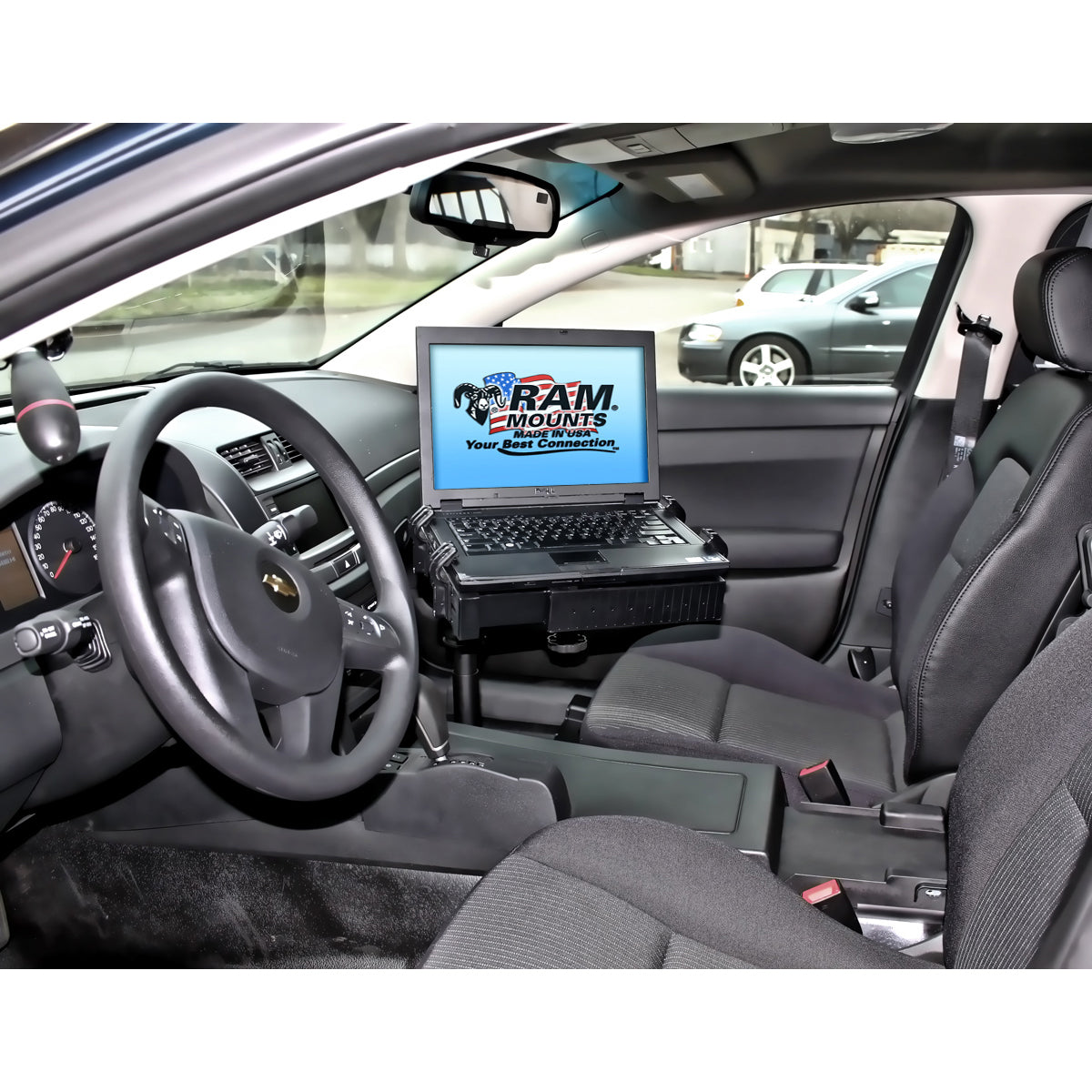 RAM No-Drill™ Laptophouder voor '11-13 Chevy Caprice - RAM Mounts RAM-VB-189-SW1 afbeelding 4