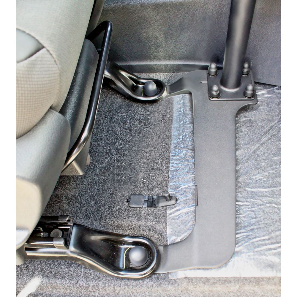 RAM No-Drill™ Laptopsteun voor '10-21 Nissan NV200 + Meer - RAM Mounts RAM-VB-192-SW1 afbeelding 4