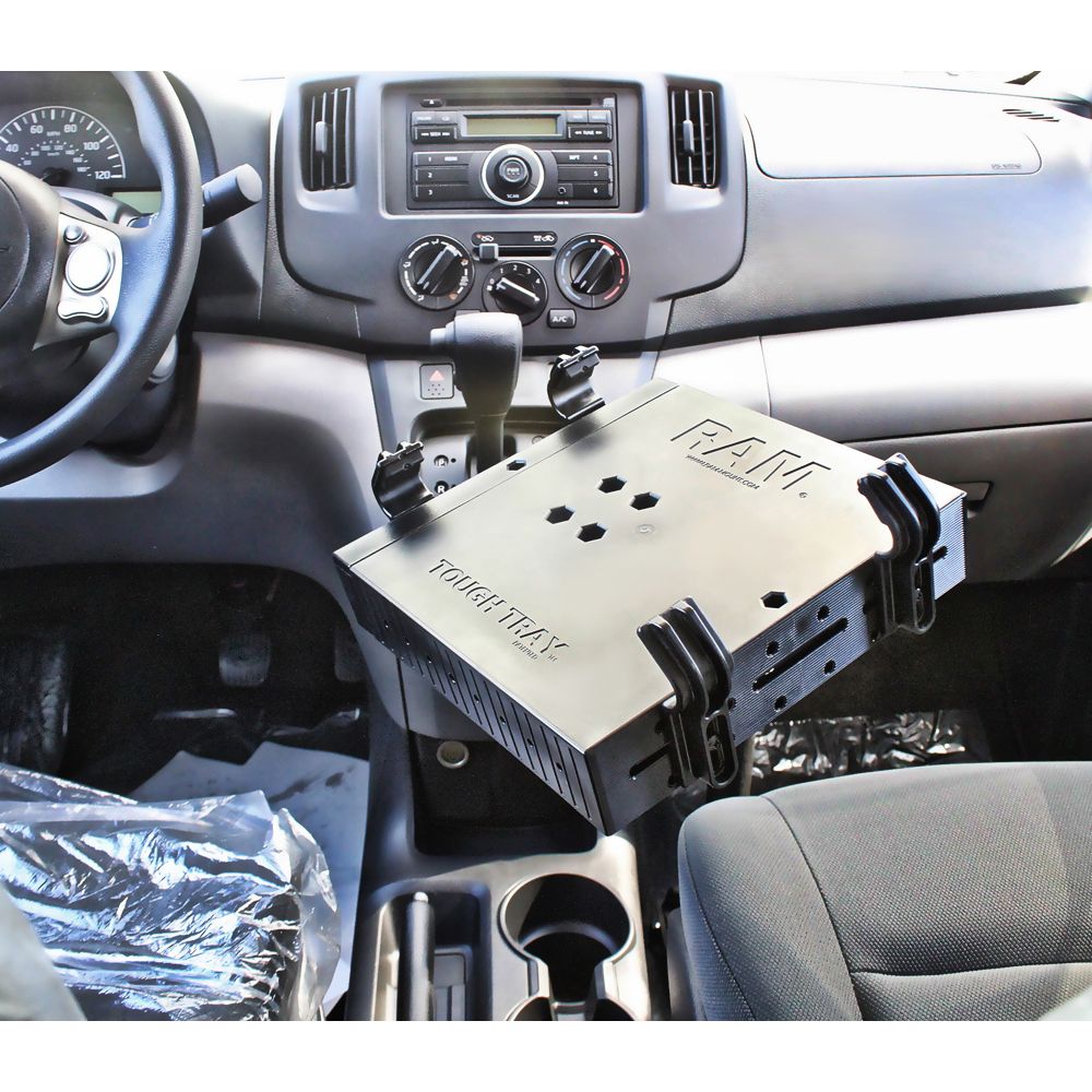 RAM No-Drill™ Laptopsteun voor '10-21 Nissan NV200 + Meer - RAM Mounts RAM-VB-192-SW1 afbeelding 5
