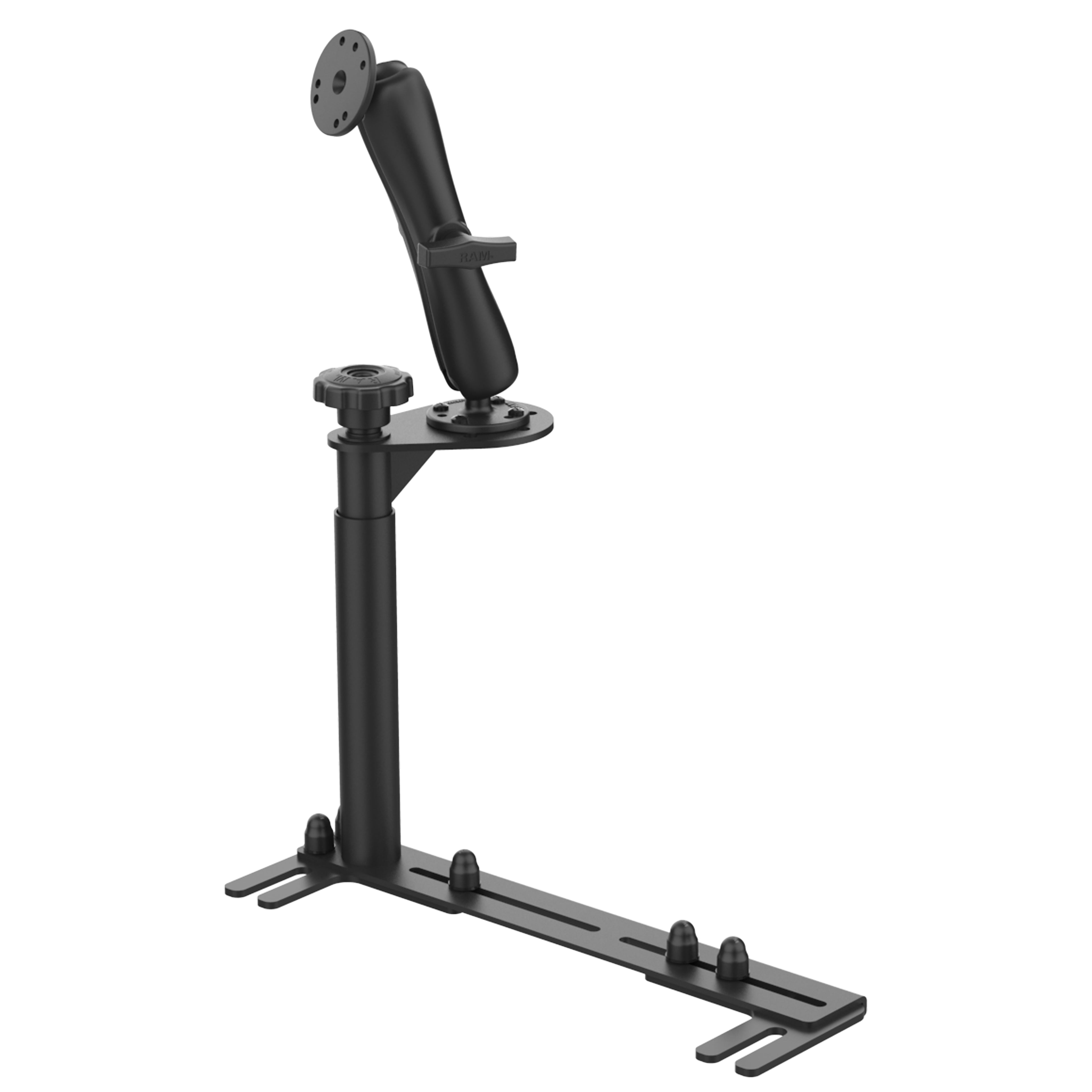 RAM No-Drill™ Universele voertuigvloermontage met dubbele balmond\Modules - RAM Mounts RAM-VB-196-DB2 afbeelding 1
