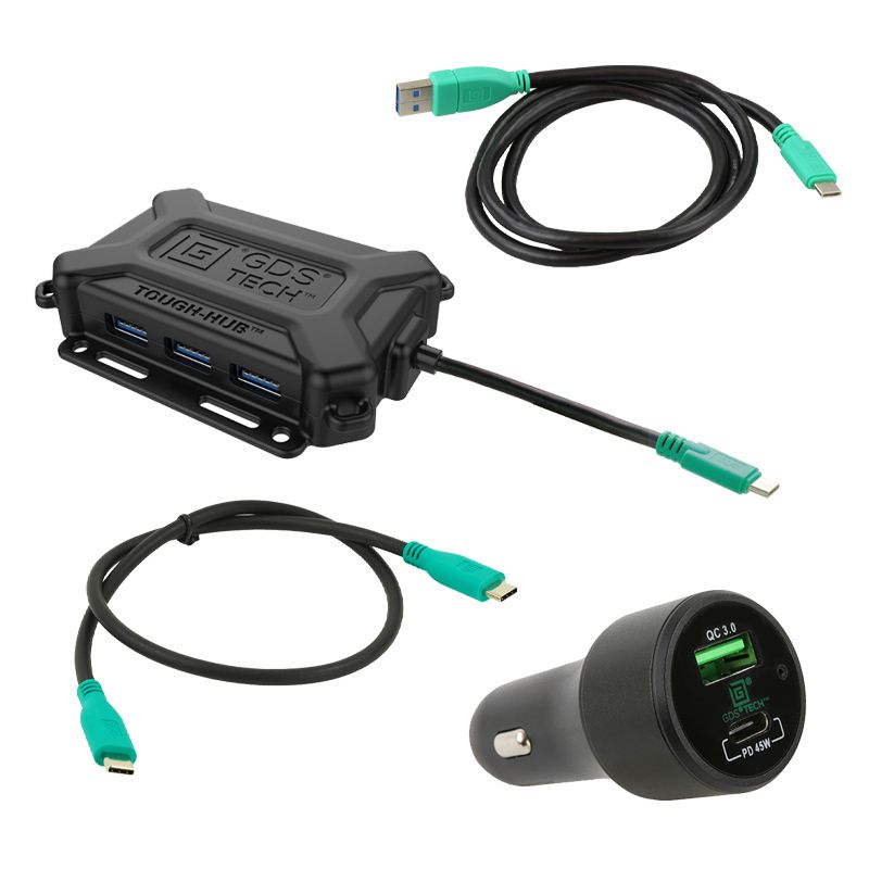 GDS® Ecosystem™ Voertuigbundel met monitor, toetsenbord en telefoonhouder - RAM Mounts RAM-VB-196-GDS-ECO1 afbeelding 4