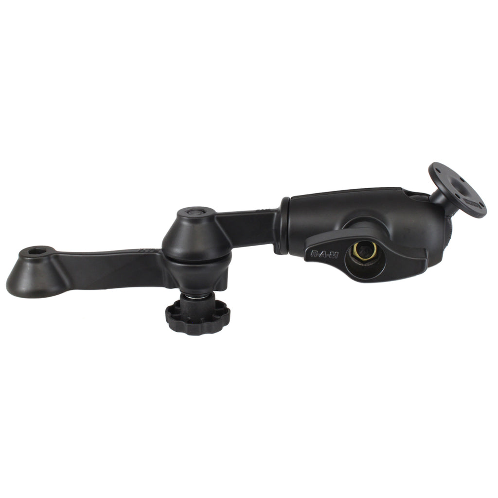 RAM 12" Dubbele Zwenkarm met Ronde Plaat - D Maat - RAM Mounts RAM-VB-D-110-1-254U afbeelding 1