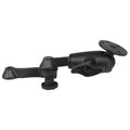 RAM 12 vergrendelbare dubbele zwenkarm met grote ronde plaat - RAM Mounts RAM-VB-D-110-1U