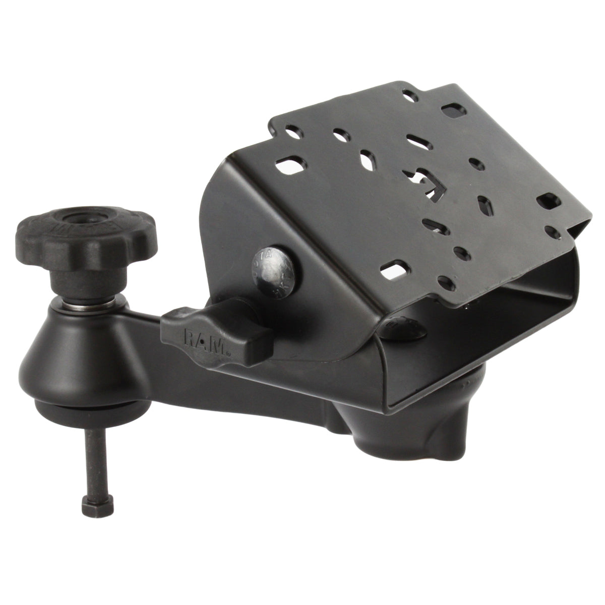 RAM tilt n turn 45 graden bracket met enkele swing arm - RAM Mounts RAM-VB-TNT45-1