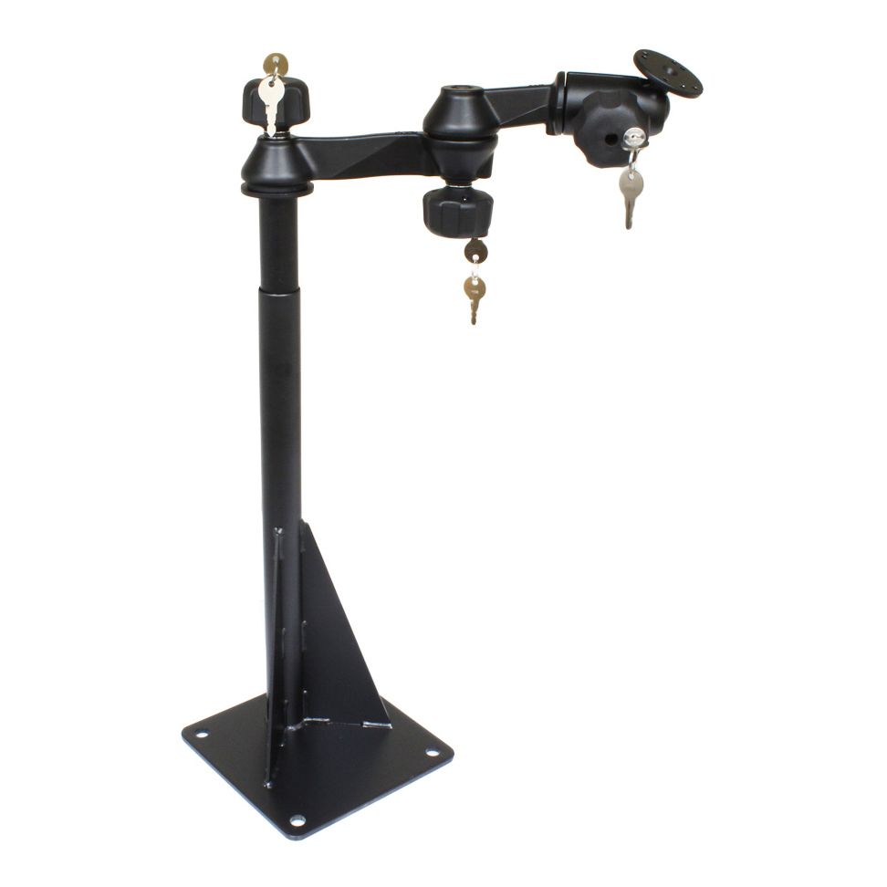 RAM Universele Drill-Down Vergrendelbare Voertuig Montage met Bal - RAM Mounts RAM-VBD-122-GWA1 afbeelding 1