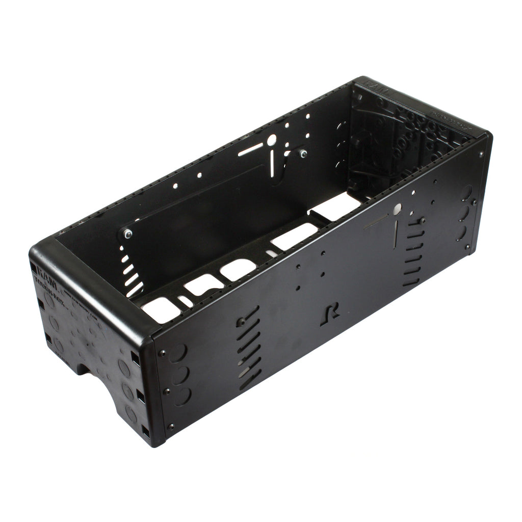 RAM tough boxtrade 21 console met 19 frontplaat oppervlak en instelbare plaat - RAM Mounts RAM-VC-21
