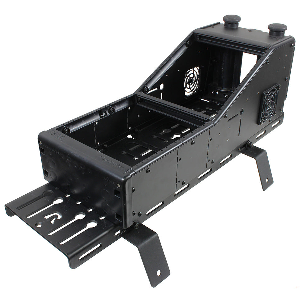 RAM tough boxtrade hoek console voor 15 16 chevrolet tahoe ppv - RAM Mounts RAM-VCA-117A