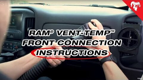 RAM Vent-Temp™ met Front Dock-verbinding voor rechthoekige ventilatoren - RAM Mounts RAM-VENT2-RCT-50U afbeelding 11