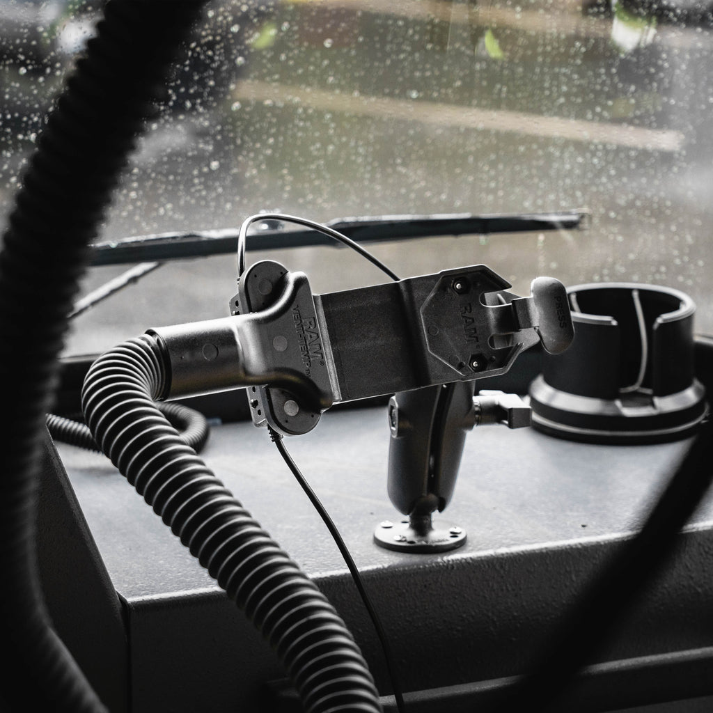 RAM Vent-Temp™ met Front Dock-verbinding voor ronde luchtroosters - RAM Mounts RAM-VENT2-RND-50U afbeelding 6