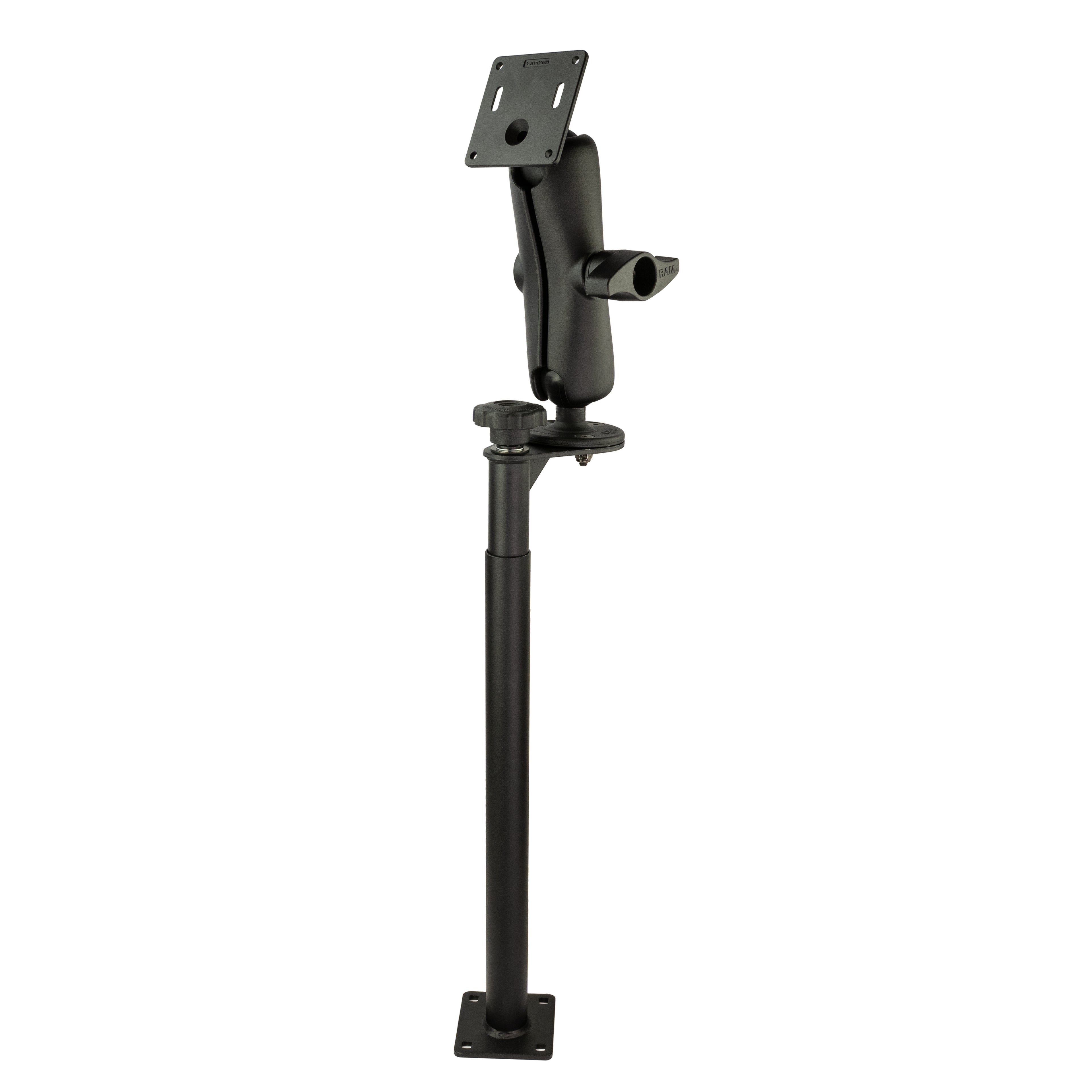 RAM tele pole met 12 18 palen en 75mm VESA montage - RAM Mounts RAM-VP-1218F-D-101-2461U
