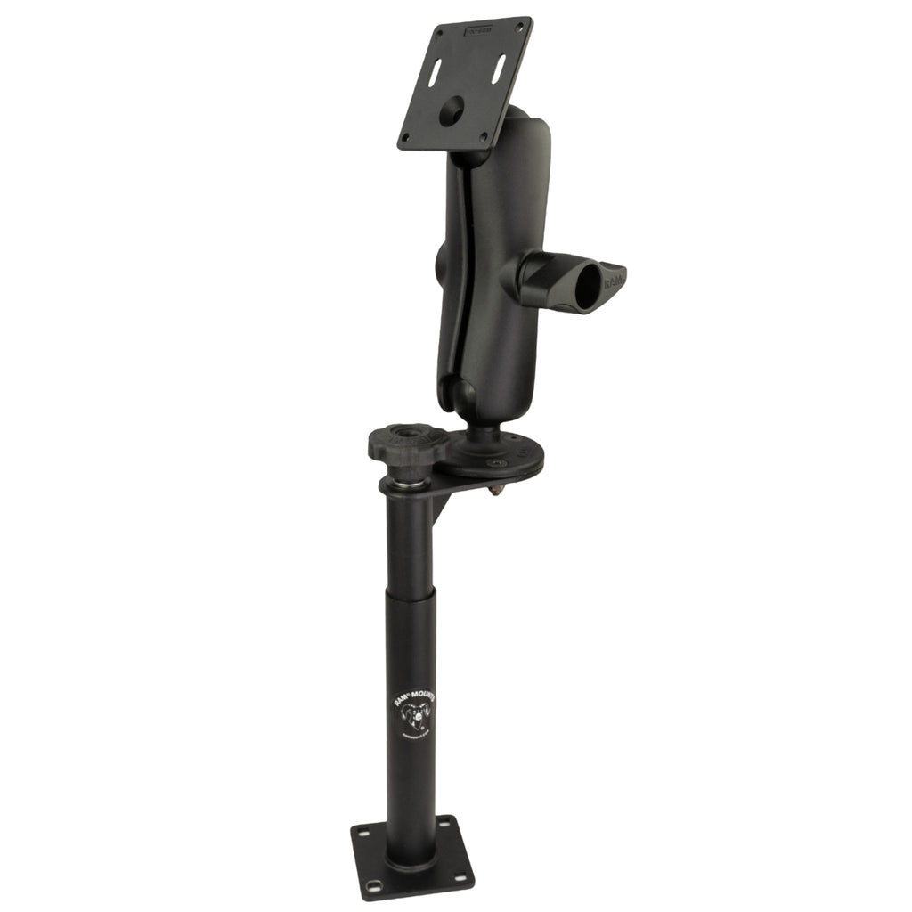 RAM tele pole met 8 9 palen en 75mm VESA montage - RAM Mounts RAM-VP-89F-D-101-2461U
