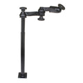 RAM tele pole met 12 18 palen dubbele zwenarmen en ronde plaat - RAM Mounts RAM-VP-SW1-1218