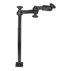 RAM tele pole met 12 18 palen dubbele zwenarmen en ronde plaat - RAM Mounts RAM-VP-SW1-1218