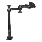 RAM tele pole met 12 9 palen swingarmen en grote ronde plaat - RAM Mounts RAM-VP-SW1-129-240