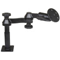 RAM tele pole met 4 5 palen swingarmen en grote ronde plaat - RAM Mounts RAM-VP-SW1-45-240