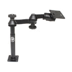 RAM tele pole met 8 9 palen swingarmen en 75x75mm VESA plaat - RAM Mounts RAM-VP-SW1-89-2461