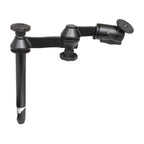 RAM 8 bovenste paal met dubbele zwaaarmen ronde plaat - RAM Mounts RAM-VP-SW1-8