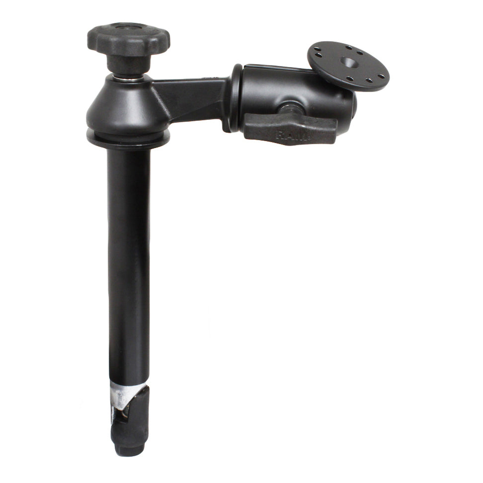 RAM 8 bovenste paal met enkele zwaaarm en ronde plaat - RAM Mounts RAM-VP-SW2-8