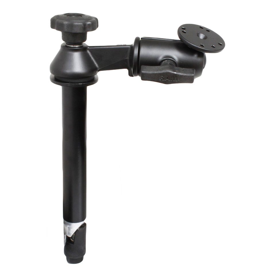 RAM 8" bovenste paal met enkele zwaaarm en ronde plaat - RAM Mounts RAM-VP-SW2-8 afbeelding 1