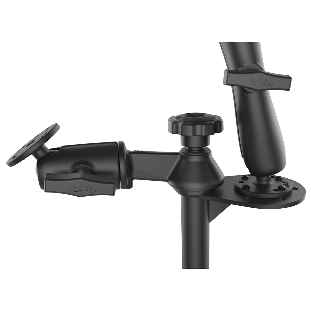 RAM Tele-Pole™ met 4" & 5" Poles en Dubbele Bal 75x75mm VESA Mount - RAM Mounts RAM-VP-SW2F-45-2461 afbeelding 2