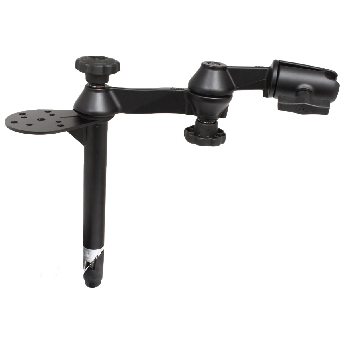 RAM 2032 cm bovenpaal met flens en dubbele zwenkarmen - RAM Mounts RAM-VP-TTMF8-1U