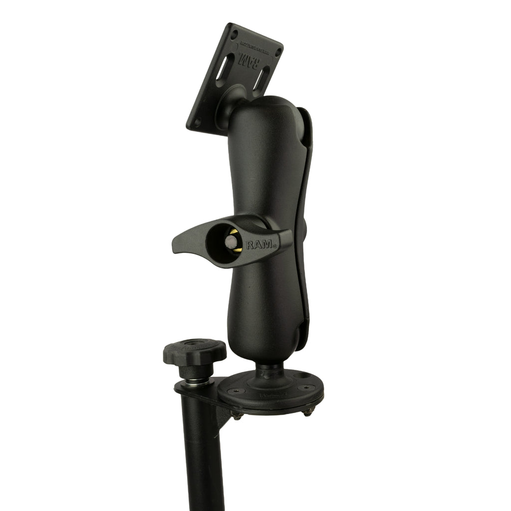 RAM 8" Bovenflenspaal met D-maat 75x75mm VESA-montage - RAM Mounts RAM-VP-TTMF8-D-101-2461U afbeelding 2