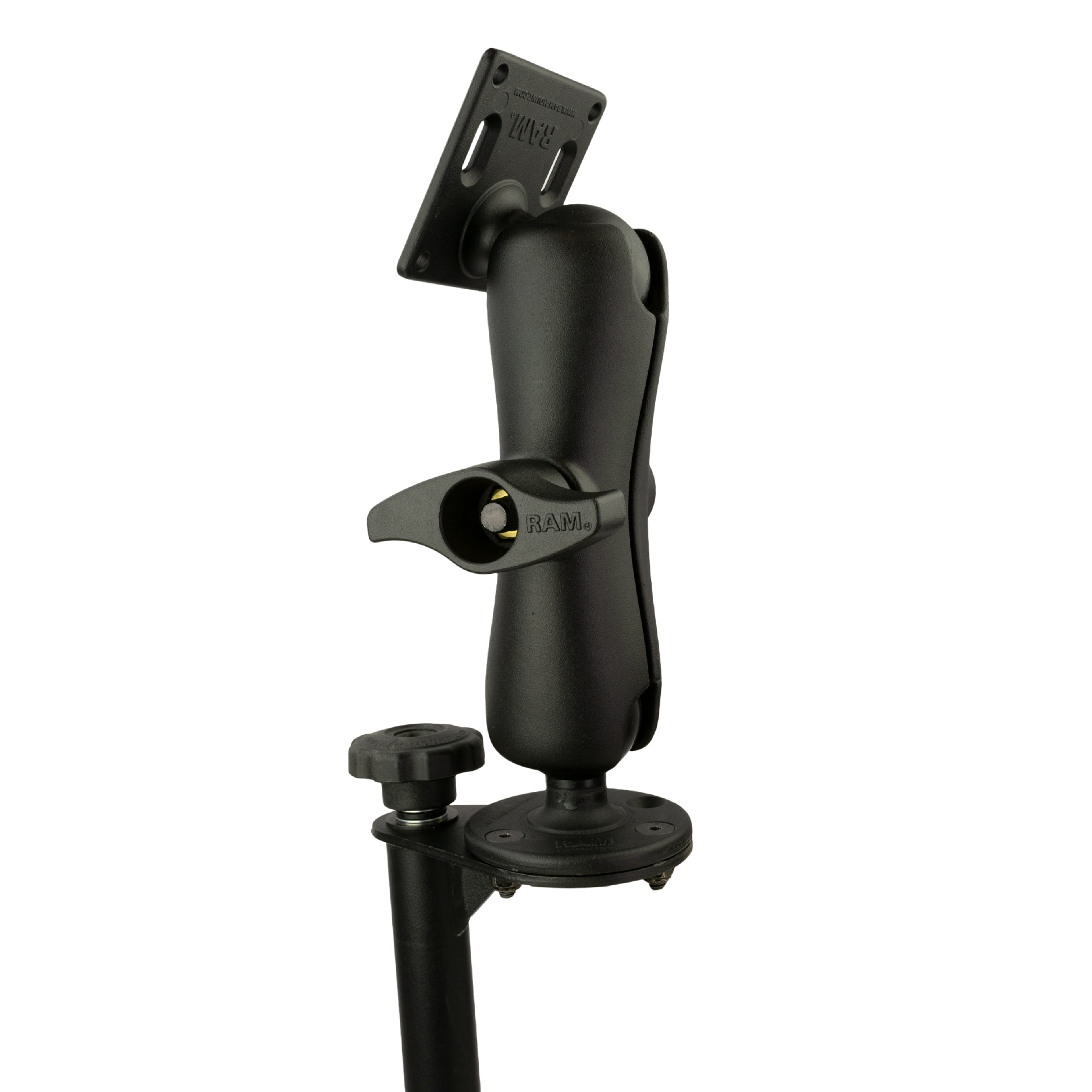 RAM 8" Bovenflenspaal met D-maat 75x75mm VESA-montage - RAM Mounts RAM-VP-TTMF8-D-101-2461U afbeelding 2