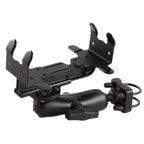 RAM quick draw jr met dubbele u boutbasis voor kleine printers - RAM Mounts RAM-VPR-104-1