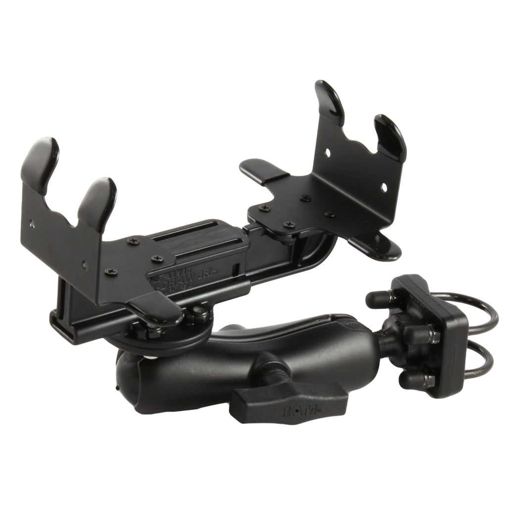 RAM Quick-Draw™ Jr. met dubbele U-Boutbasis voor kleine printers - RAM Mounts RAM-VPR-104-1 afbeelding 1