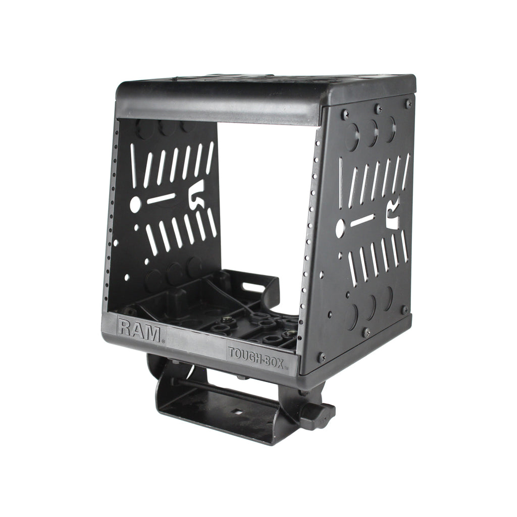 RAM tough box 9 console met 7 faceplate area radio rack - RAM Mounts RAM-VRR-9