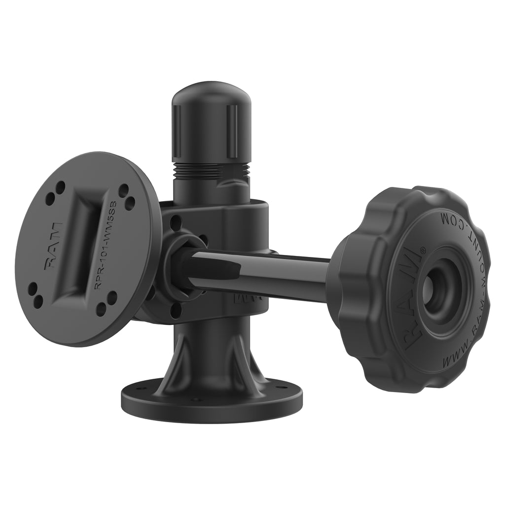 RAM draai en kantelbevestiging met 4 gats amps gatpatronen - RAM Mounts RAP-101-PV3U