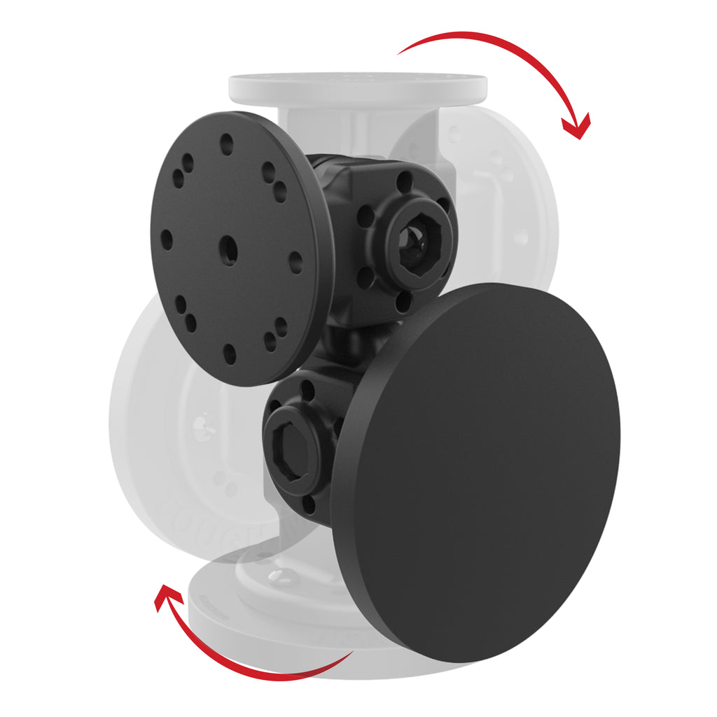 RAM Dual 90-Graden Pivot Magnetische Bevestiging - RAM Mounts RAP-101-PV4-2P-NK-MAG88U afbeelding 2