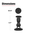 RAM Dual 90-Graden Pivot Magnetische Bevestiging - RAM Mounts RAP-101-PV4-2P-NK-MAG88U afbeelding 3