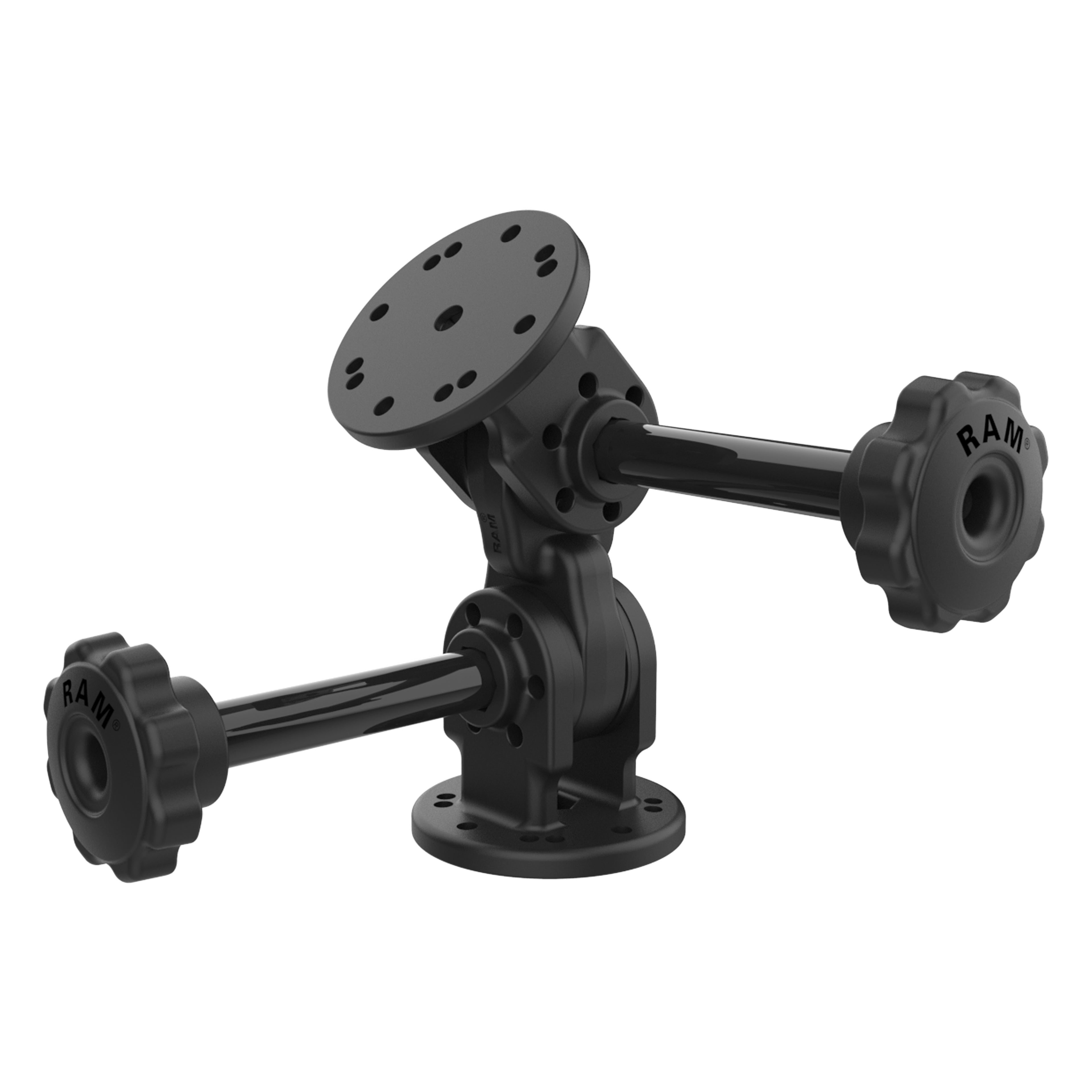 RAM Dubbele 90-Graden Pivootbevestiging met Knop - RAM Mounts RAP-101-PV4-2PU afbeelding 1