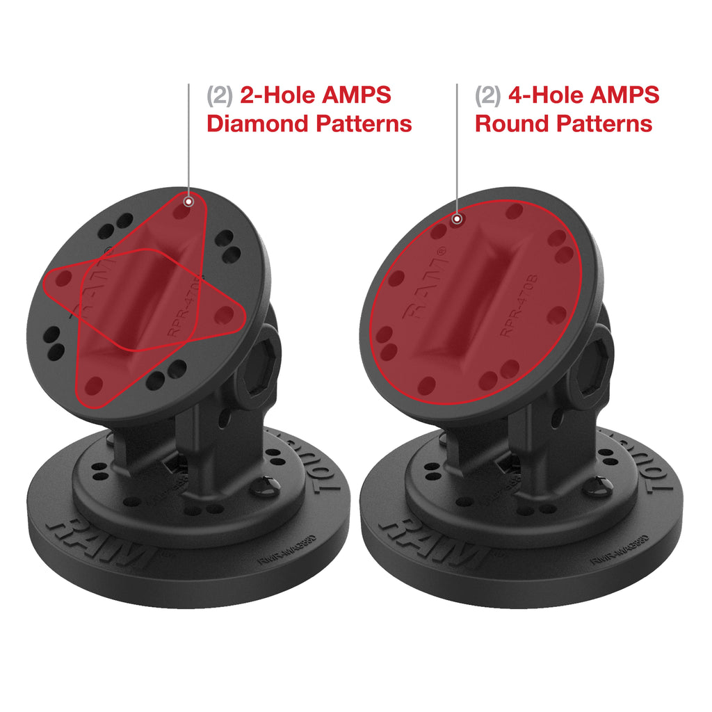 RAM Enkele Pivot Magneetbevestiging - RAM Mounts RAP-101-PV4-NK-MAG88U afbeelding 4