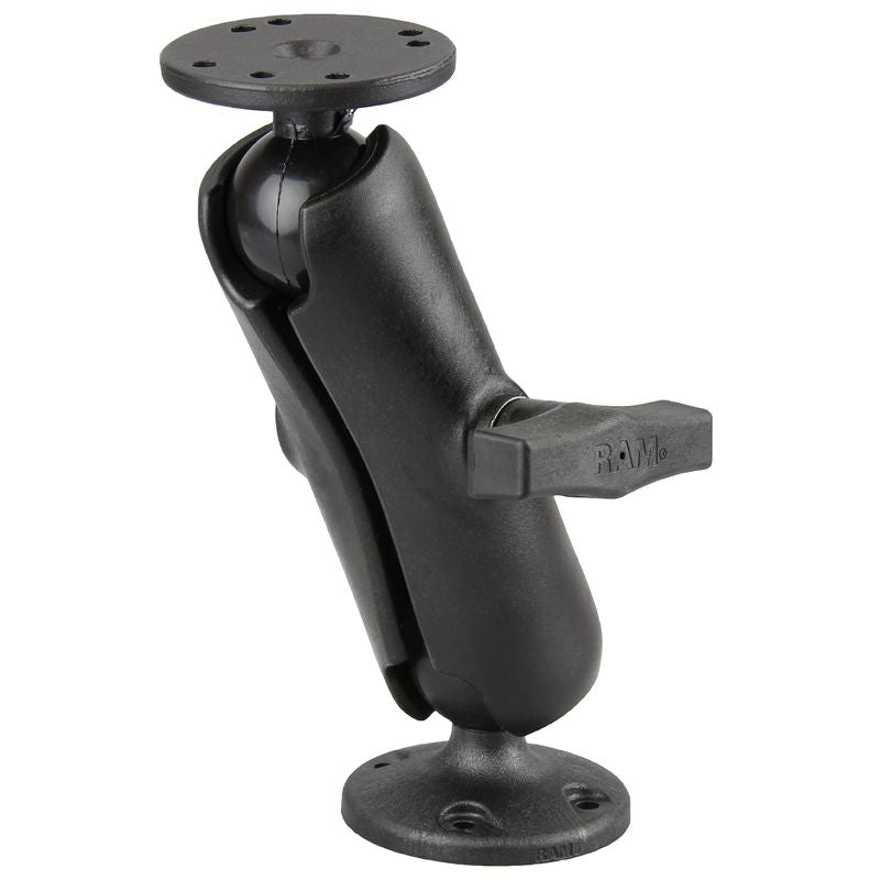 RAM Composite Dubbele Bal Mount voor Garmin echo 200, 500c & 550c - RAM Mounts RAP-101U-G4 afbeelding 1