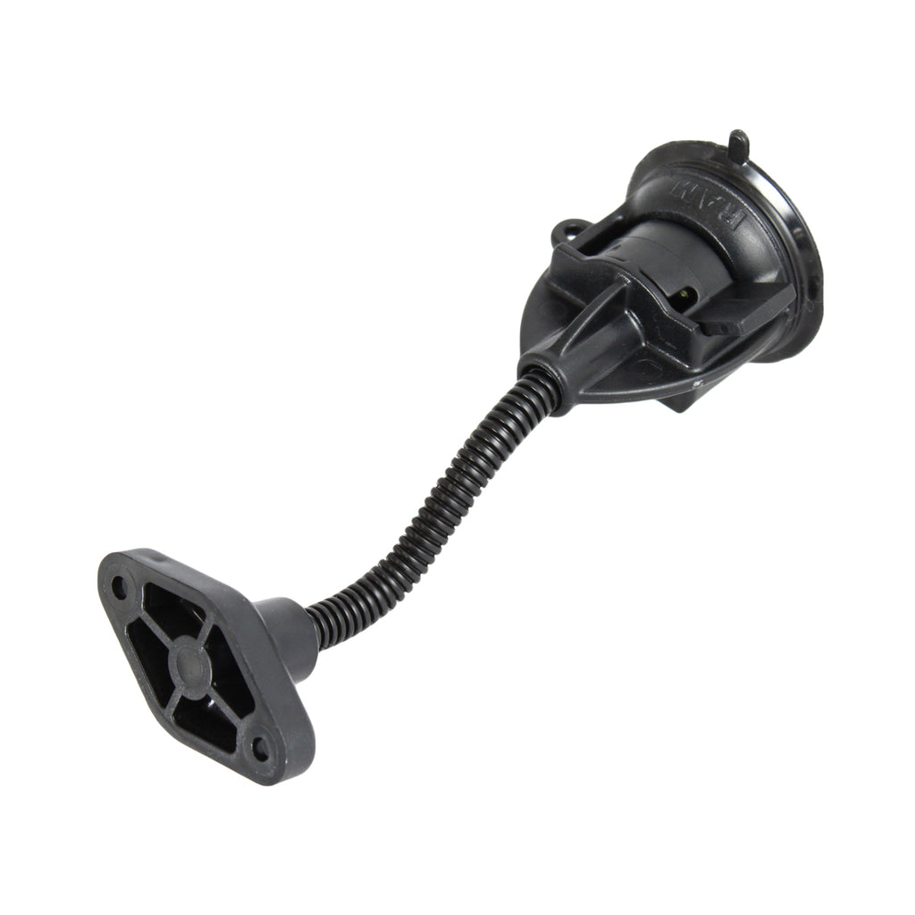 RAM Twist-Lock™ Zuigcup met 4" RAM Flex-Arm™ & Diamantplaat - RAM Mounts RAP-105-4DA224U afbeelding 1