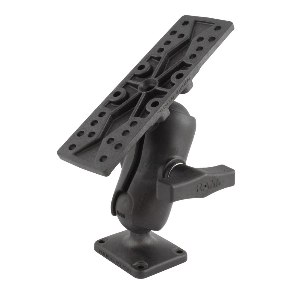 RAM Universeel Composiet Maritieme Elektronica Montage - Kort - RAM Mounts RAP-111-B afbeelding 1