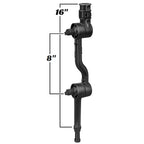 RAM adapt a post met aanpasbare 16 uitbreidingsarm - RAM Mounts RAP-114-APB3U